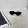 复古猫眼黑框眼镜
